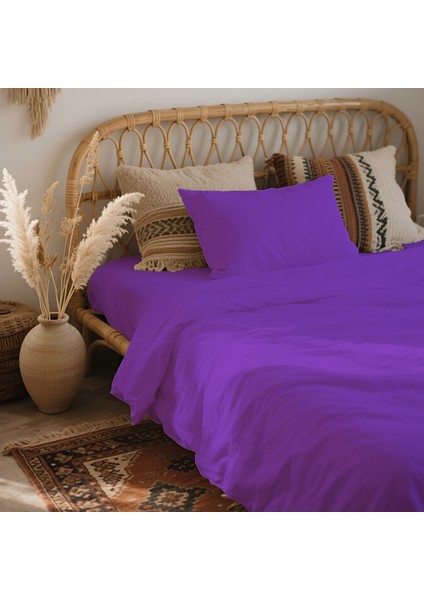 3 Parça Lastikli Çarşaflı Ranforce Pamuklu Kumaş Tek Kişilik Nevresim Takımı fiyatları