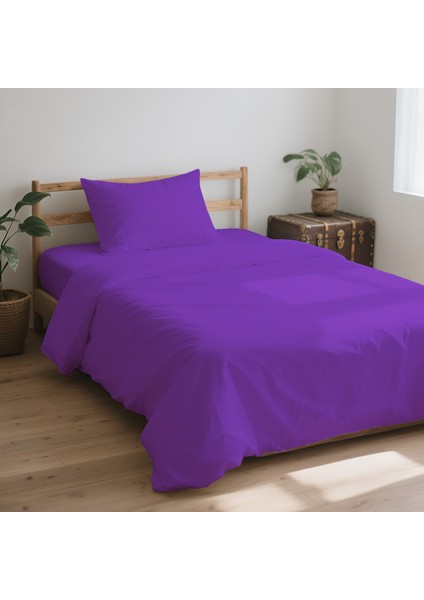 3 Parça Lastikli Çarşaflı Ranforce Pamuklu Kumaş Tek Kişilik Nevresim Takımı modelleri