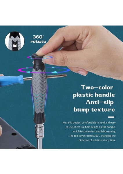 Uf Tools Ks 840116 126 Parça Silindir Saklama Kutulu Hassas Taşınabilir Mini Tornavida Seti indirimleri