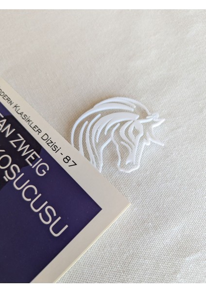 At Figürlü Kitap Ayracı