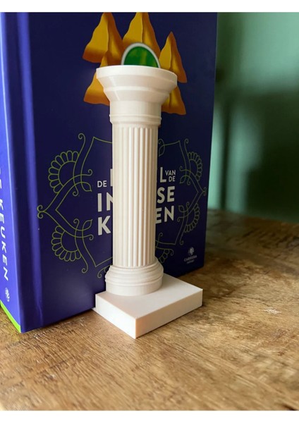 Mono Roma Sütunu Kitap Tutucu - Dekoratif Antik Tasarım modelleri