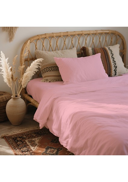 3 Parça Lastikli Çarşaflı Ranforce Pamuklu Kumaş Tek Kişilik Nevresim Takımı fiyatları