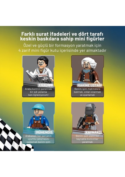 Pitstop Yaratıcı Atölye Yapı Bloğu Seti 674 Parça indirimleri