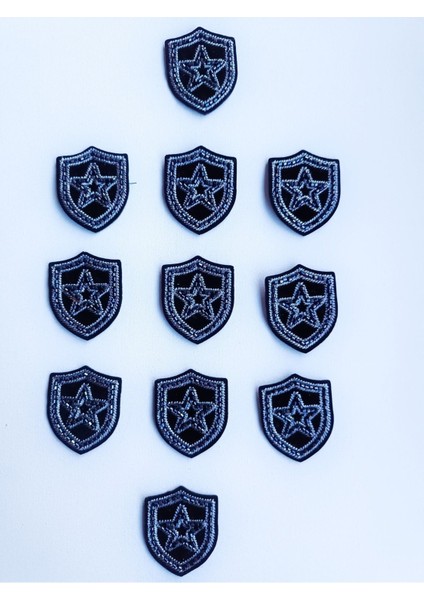 Özel El Işi Boncuk Yıldız Işlemeli Küçük Arma ( 4 cm ) fiyatları