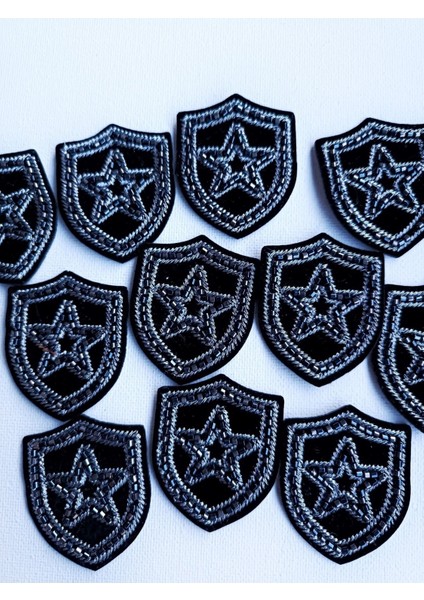 Özel El Işi Boncuk Yıldız Işlemeli Küçük Arma ( 4 cm ) fırsatları