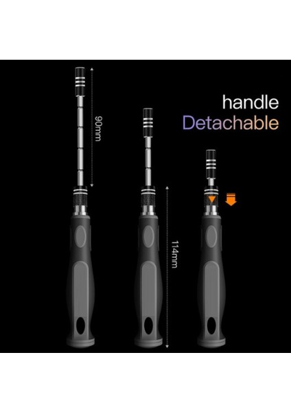 Uf Tools KS-840084 32 Parça Taşınabilir Şeffaf Kutulu Hassas Manyetik Mini Tornavida Seti fiyatları