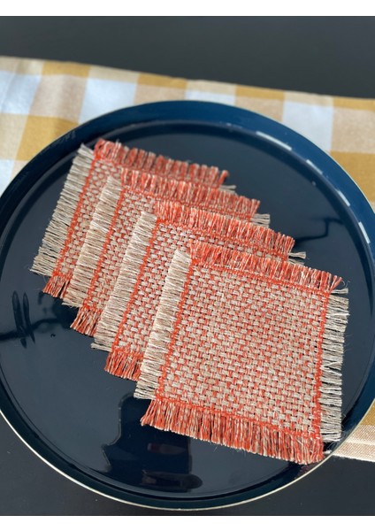 Jüt Kokteyl Peçetesi, Sunum Peçetesi, Kahve Yanı Sunum modelleri