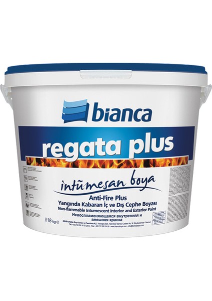 Regata Plus Intümesan Boya Yangın Önleyici 18kğ