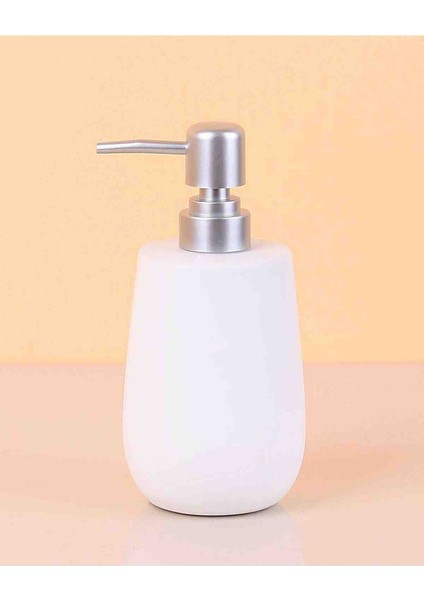 Lüks Porselen Beyaz Sıvı Sabunluk 400ML Şık Ve Modern fiyatları