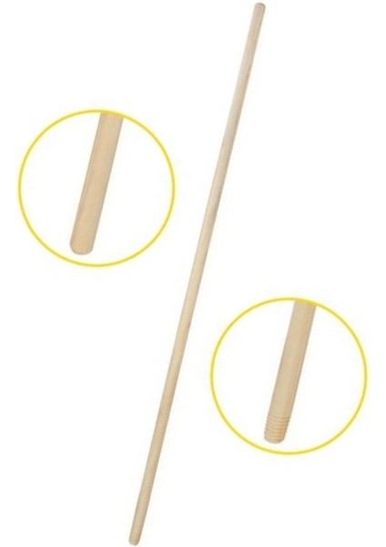 Gürgen Ağaç Vidalı Süpürge Sapı 150 cm | Ergonomik, Dayanıklı ve Çok Amaçlı Temizlik Sapı fiyatları