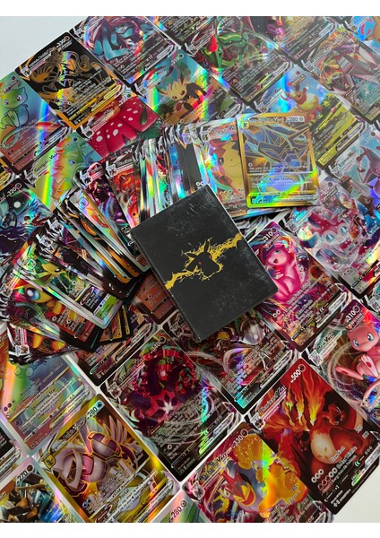 Kart Seti Holografik Vstar-Vmax 100 Adet Kutulu