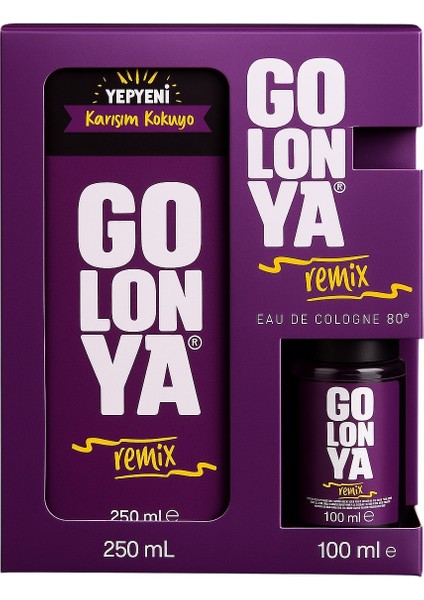 Remix 2’li Koleksiyon Narenciyeden Ambere Zarif Bir Geçiş 250ML,100ML Kofre