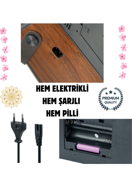 Dx-88 Premium Nostaljik Radyo Bluetoothlu Retro Hoparlör Yüksek Çekim Gücü - Ev Dekor Hediyelik Radyo