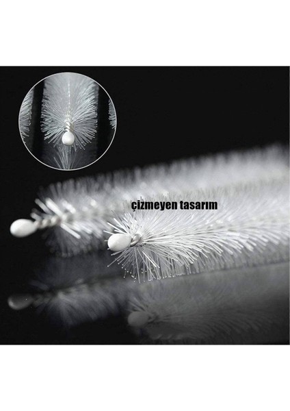 Iki Adet Pipet ve Emzik Temizleyici Fırça Seti, Pratik ve Hijyenik Kullanım Sağlar. fırsatları