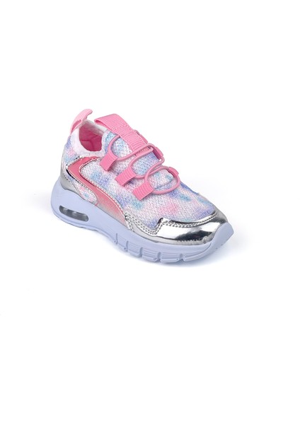Kız Bebe Pembe Işıklı Bağcıksız Rahat Kalıp Sneaker Spor Ayakkabı fiyatları