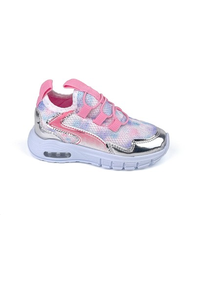 Kız Bebe Pembe Işıklı Bağcıksız Rahat Kalıp Sneaker Spor Ayakkabı modelleri