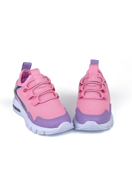 Kız Bebe Lila Işıklı Bağcıksız Rahat Kalıp Sneaker Spor Ayakkabı fiyatları