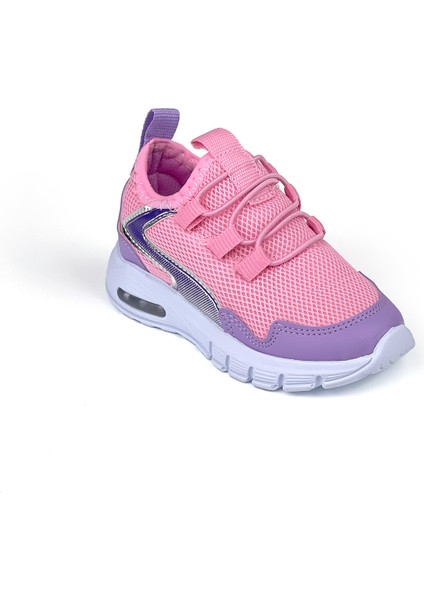 Kız Bebe Lila Işıklı Bağcıksız Rahat Kalıp Sneaker Spor Ayakkabı modelleri