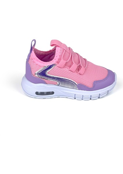 Kız Bebe Lila Işıklı Bağcıksız Rahat Kalıp Sneaker Spor Ayakkabı fırsatları