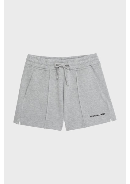 % 100 Pamuk Regular Fit Yüksek Bel Çimalı Short Bayan Short Lbnoosessfuso