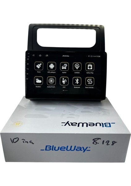 Ww Caddy 2004-2015 Blueway 8-128 Tam Profesyonel Oem Multimedia fiyatları
