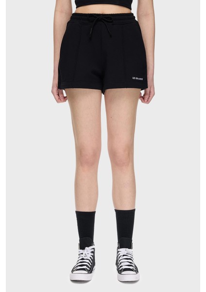 % 100 Pamuk Regular Fit Yüksek Bel Çimalı Short Bayan Short Lbnoosessfuso