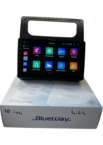 Ww Caddy 2004-2015 Blueway 4-64 Profesyonel Oem Multimedia fiyatları