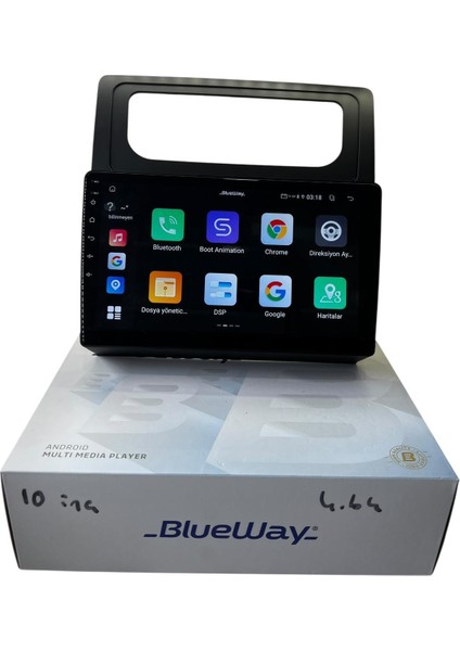 Ww Caddy 2004-2015 Blueway 4-64 Profesyonel Oem Multimedia modelleri