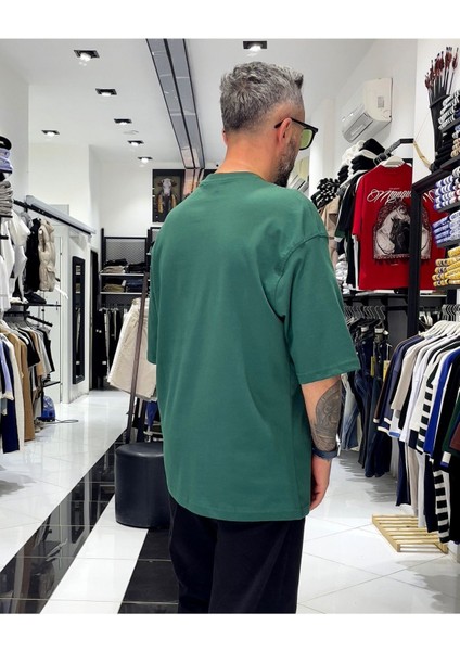 Livefast Baskılı Oversize Erkek T-Shirt