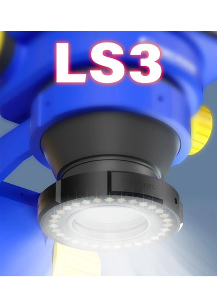 Mechanic Ls3 Mikroskop Lambası 3 Renk 7W
