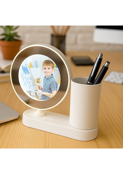 Kalemlikli Yuvarlak Sihirli Ayna