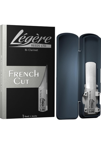 Klarnet Kamış -Tek Synthetic Legere French Cut No.3 Bb