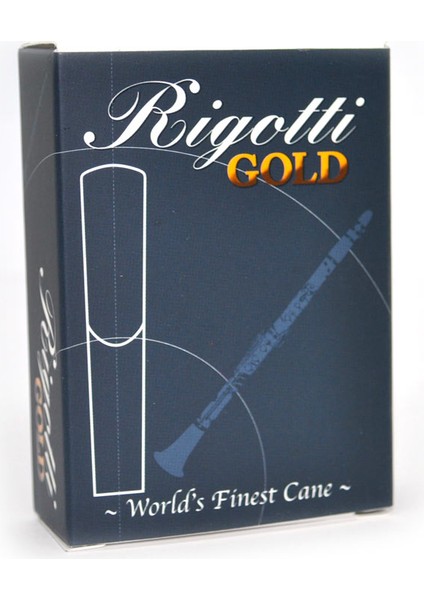Klarnet Kamış Rigotti Gold No.2,5 Light Bb