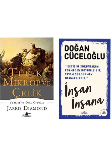 Tüfekmikropve Çelik Jared Diamond - Insan Insana - Doğan Cüceloğlu
