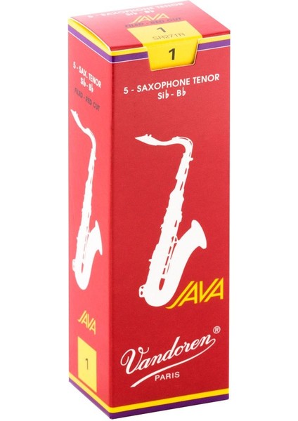 Saksofon Kamış Vandoren Java-Red No.1 Tenor