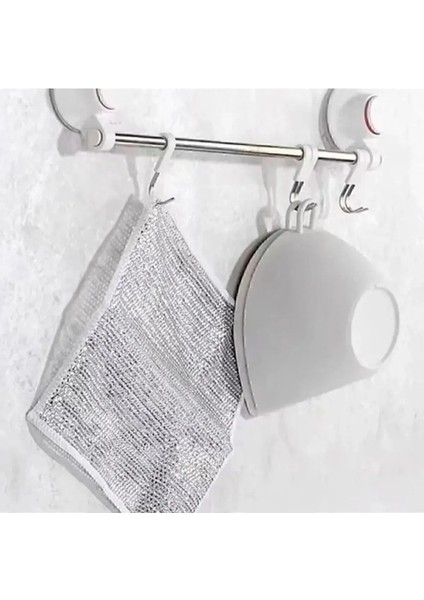 5'li Set 20X20 Tel Bezler, Temizlik ve Banyo Için Çok Amaçlı Bezler modelleri