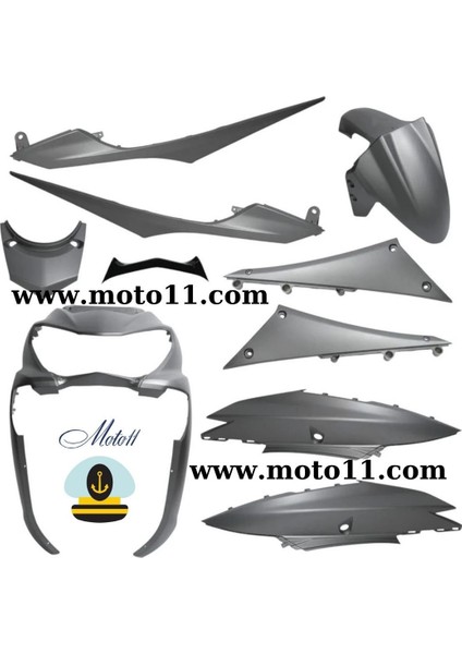 Newlight 125 Füme Kaporta Seti | MOTO11