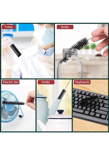 5'li Pipet ve Temizleme Fırçası Seti, Pratik ve Esnek Temizlik Araçları modelleri