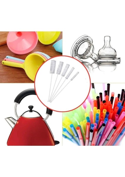 5'li Pipet ve Temizleme Fırçası Seti, Pratik ve Esnek Temizlik Araçları fırsatları