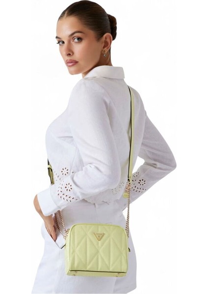 Aldina Açık Yeşil Kadın Çapraz Askılı Çanta HWGG9663140 indirimleri