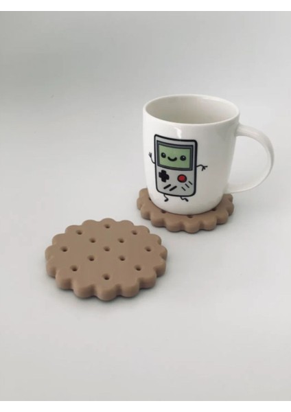 Kurabiye Bardak Altlığı Seti 2'li