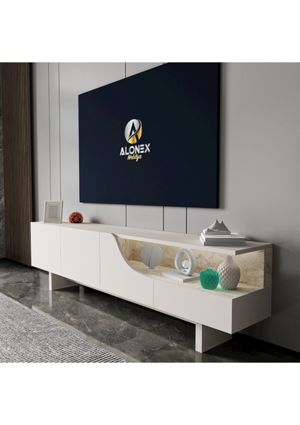 Home 180 cm Line Tv Ünitesi, Ekonomik Tv Ünitesi, Modern Tasarım, Modüler fiyatları
