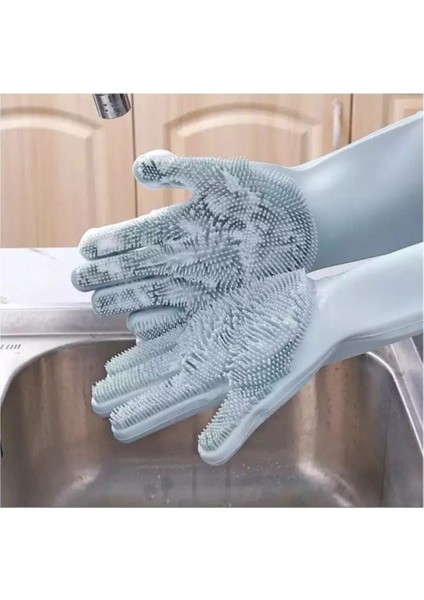 Isıya Dayanıklı Çok Amaçlı Silikon Bulaşık Eldiveni, Pratik ve Güvenli Kullanım