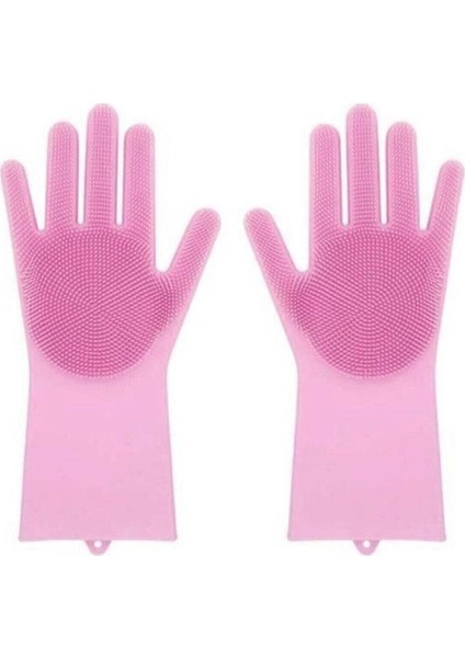 Isıya Dayanıklı Çok Amaçlı Silikon Bulaşık Eldiven, Güçlü ve Esnek Koruma