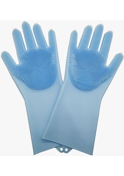 Isıya Dayanıklı Çok Amaçlı Silikon Bulaşık Eldiven, Güçlü ve Esnek Koruma