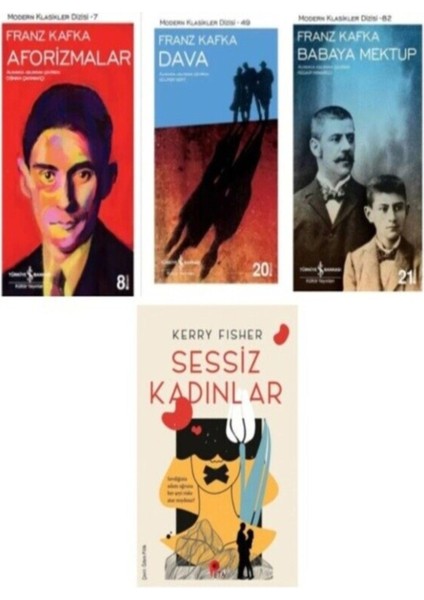 Aforizmalar - Dava - Babaya Mektup - Franz Kafka - Sessiz Kadınlar