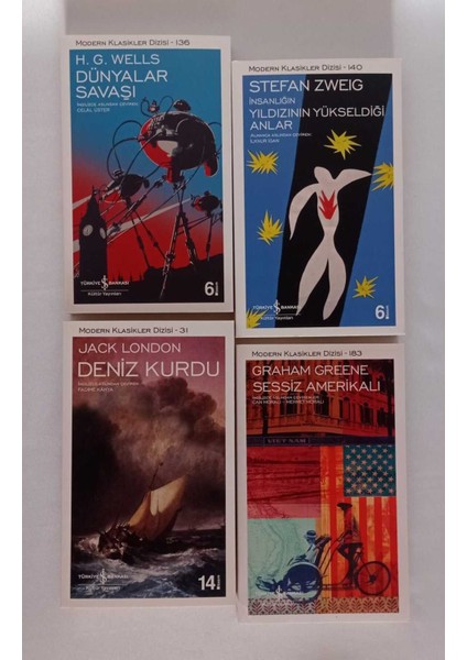 Insanlığın Yıldızının Yükseldiği Anlar,sessiz Amerikalı,dünyalar Savaşı,deniz Kurdu