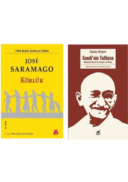 Körlük - Jose Saramago - Gandinin Tutkusu - Stanley Wolpert