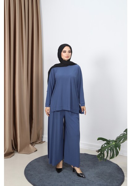 Rahat Sandy Pantolonlu Takım