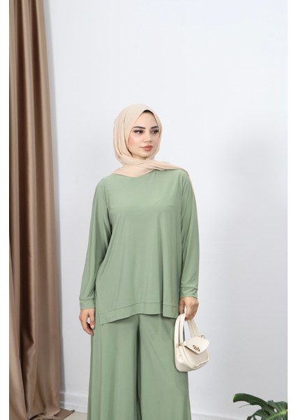 Rahat Sandy Pantolonlu Takım modelleri